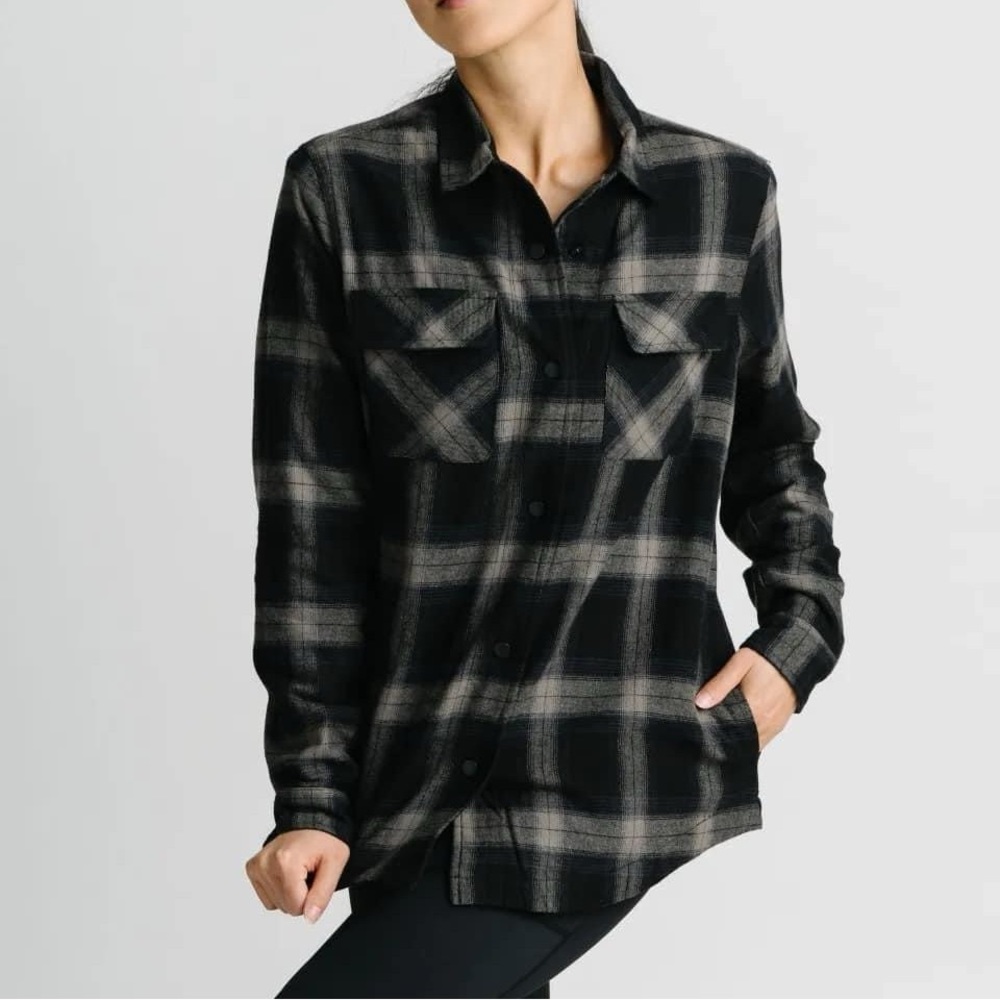 Zyia Ashley ridge reversible shacket